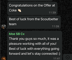 Srujith Rao Ambati testimonial