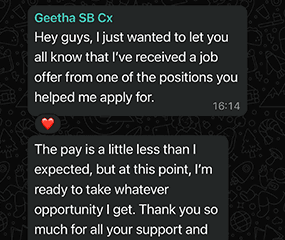 Rutuja Dhanawade testimonial