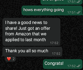 Mouataz Marzou testimonial